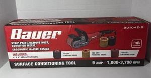 NEW Bauer Surface Conditioning Tool - Incl 3 Abrasive Drums - 20104E-B - SEALED - Picture 1 of 4