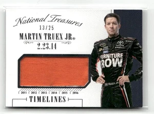 2016 PANINI NATIONAL TREASURES TIMELINES MARTIN TRUEX JR MATERIAL 13/25 #T-MT - Picture 1 of 2