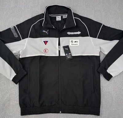Chaqueta cortavientos Puma BMW M Sport para hombre ligera SDS 2.0 insignia talla L $120 Foto 1 de 4