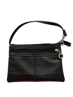 Style & Co Black Faux Leather Black Wallet/wristlet Credit Card Organizer - Image 1 of 4