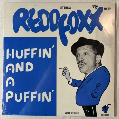 Redd Foxx Huffin’ And A Puffin’ Sealed LP Vinyl Record 1965 MF Records Comedy - Image 1 of 4
