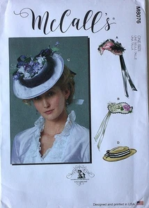 McCalls 8076 Misses Hats Chapeaux Sewing Pattern - Picture 1 of 1