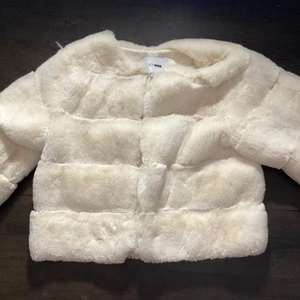Cappotto pelliccia avorio donna Fashion Nova taglia L - Foto 1 di 7