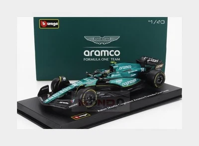 1:43 BURAGO Aston Martin F1 Amr23 #14 2023 Fernando Alonso BU38091-A - Immagine 1 di 2