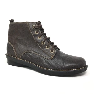 Clarks Nikki North Ankle Boots Booties Shoes Womens Size 8.5 Brown Leather - Picture 1 of 9