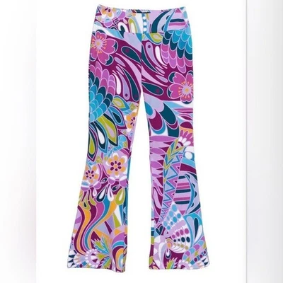 Lesley Evers Erika Pant in Shakalaka Lilac Plus Size 2X - Image 1 of 4