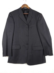 UNLISTED Kenneth Cole Men's Suit Jacket Black 40 3 button Lined JAPAN - Picture 1 of 7