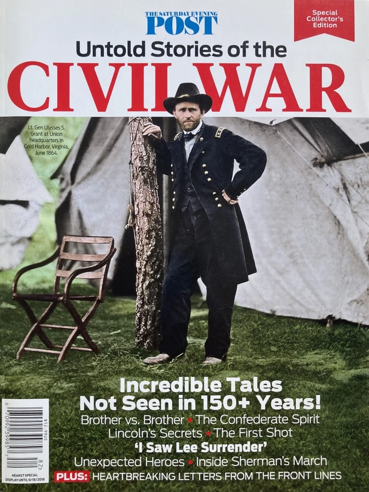 UNTOLD STORIES OF THE CIVIL WAR 2018 SATURDAY EVENING POST Magazine NEW - Image 1 of 1