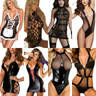 Lady, Lingerie SM Cosplay Uniform Maid Sexy Outfit Costume Sleepwear .ـد