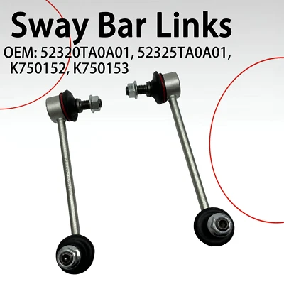 Rear LH+RH Sway Stabilizer Bar Link For Acura NSX TL TSX Honda Accord 2009-2014 Foto 1 de 4