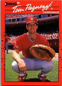 1990 Donruss - #591 Tom Pagnozzi - Picture 1 of 2