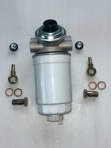Gehäuse Dieselfilter Kraftstofffilter Handpumpe Förderpumpe Pumpe + Filter  - Bild 1 von 15
