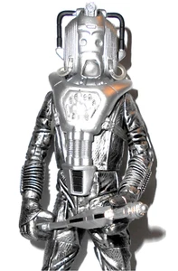 Doctor Who 5.5 inch CYBERMAN LEADER Silver Nemesis Cyberleader action figures - Picture 1 of 3
