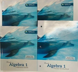 Algebra 1 Student Teacher Edition Fuel Education Summit Homeschool Curriculum - Imagen 1 de 1