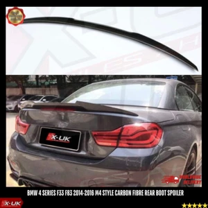 Alerón trasero de fibra de carbono estilo M4 para BMW serie 4 F33 F83 2014-2016 - Imagen 1 de 13