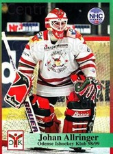 1998-99 Danish Hockey League #90 Johan Allringer