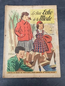 LE PETIT ECHO DE LA MODE N°10 09/03/1952 I10 - Bild 1 von 1