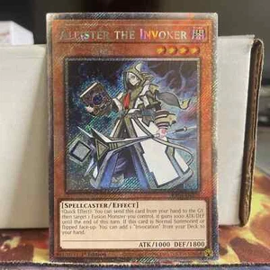 1ST EDITION ALEISTER THE INVOKER 2020 RA04-EN278 YUGIOH CARD (NM) - Foto 1 di 2