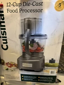 Cuisinart 12-Cup Die-Cast Food Processor Model CFP-24DCNGMPC - Picture 1 of 6
