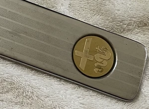 Alfa Romeo 105 SERIES GIULIA SUPER/TI RADIO BLANKING PLATE BADGE, 32 MM, NOS - Picture 1 of 3