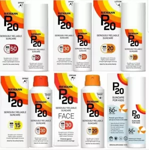 P20 Sunscreen SPF 20 | 30 | 50+ Spray, Lotion & Cream βοΈ 10H Protection π‘οΈ - Picture 1 of 33