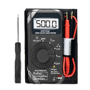 Digital Multimeter Auto-ranging AC/DC Voltage Current Ohmmeter Continuity Test - Picture 1 of 9