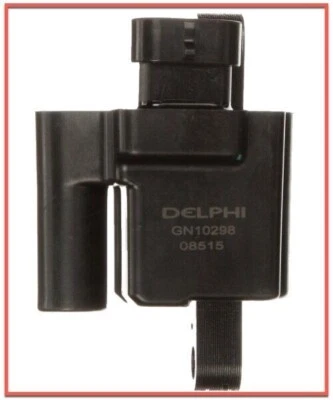 1 Square Ignition Coil OEM Delphi for Cadillac Chevy GMC Hummer V8 - Image 1 of 4