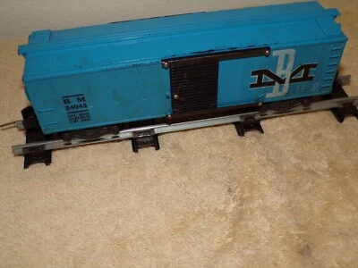 Original Vintage American Flyer S Gauge 24043 Boston & Maine Box Car Nice - Image 1 of 3