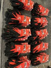 —- 50 Pairs —- Milwaukee 48-22-8902 Men's Size L Construction Gloves -Red.