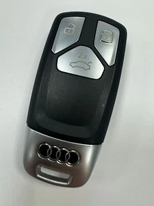 ORIGINAL AUDI S LINE 3 TASTEN FERNBEDIENUNG SMART SCHLÜSSELANHÄNGER GETESTET & FUNKTIONSFÄHIG 4M0959754CK! - Bild 1 von 5
