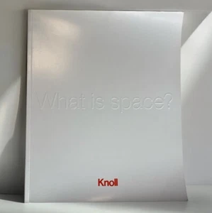 Knoll Design What Is Space? BOOK 2007 Soft Cover Catalogue Coffee Table - Picture 1 of 5