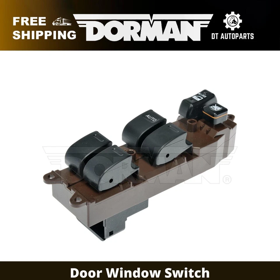 Interruptor ventana puerta delantera izquierda Toyota Corolla Dorman 2005-2008 2006 2007 Foto 1 de 4