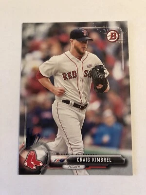Craig Kimbrel 2017 Bowman #24 Boston Red Sox Foto 1 de 2