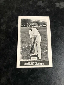 COHEN & WEENAN HEROES OF SPORT CRICKET KARTE EASBY OF KENT 1897 HERVORRAGENDER ZUSTAND - Bild 1 von 2