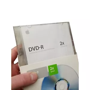 5-Pack DVD-R 4.7GB Genuine Certified for Apple Recordable Media Sealed NOS NIB - Picture 1 of 11