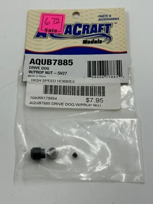Aquacraft AQUB7885 Drive Dog W/Prop Nut for: SV27 - Image 1 of 3