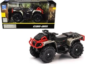Can-Am Outlander XMR 1000R ATV Black and Gold Diecast Model by New Ray - Picture 1 of 1