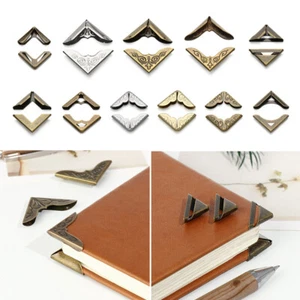 Menus Photo Albums Metal Corners Scrapbook Accessories Book Corner Protector - Picture 1 of 31