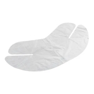 200pcs Plastic Neck Mask Disposable Transparent Neck Sheet Beauty DIY Moistu SPG - Picture 1 of 12