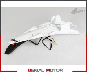 Rear Fender Ufo Plast For Husqvarna Te 449 2011 > 2013 White GG-HO-HU-SU 34441 - Picture 1 of 2