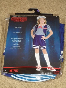 Costume, Female, Stranger Things, Robin, Child XL 14-16, NIP - Picture 1 of 5