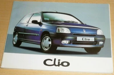 Libretto uso manutenzione RENAULT CLIO MK1,anno 06/1996,in Italiano,ORIGINALE. - Immagine 1 di 3