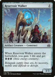 RESERVOIR WALKER X 4 N/M- AETHER REVOLT MAGIC THE GATHERING - Picture 1 of 1
