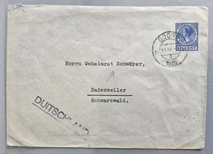 Brief Niederlande 1939 an Geheimrat Schwörer, Badearzt Kaiser Wilhelm II. - Bild 1 von 1