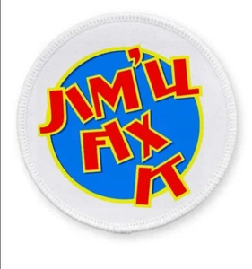 Jim Classic 80s TV Fix It Patch Badge Aufnäher Badges - Bild 1 von 1