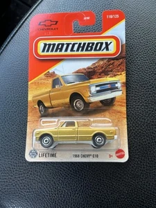 MATCHBOX 2025 #110 1968 Chevy C10 box shipping - Picture 1 of 6
