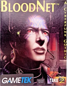 COMMODORE AMIGA -- BLOODNET: A CYBERPUNK GOTHIC (GAMETEK) - Picture 1 of 14