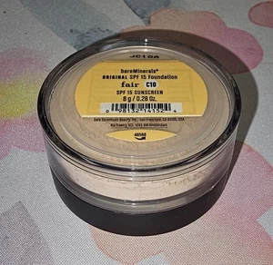 Bareminerals Original Fair C10 LSF 15 Pulver Foundation 0,28oz/8g Neu Versiegelt - Bild 1 von 1
