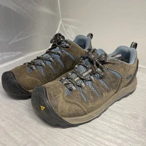 Keen Damengröße 7 Bryce braun niedrig wasserdicht Wanderschuhe Turnschuhe - Bild 1 von 8