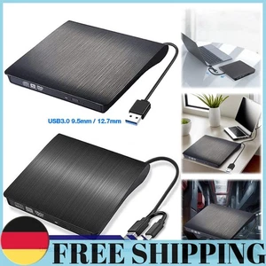 Boîtier lecteur optique USB 3.0/USB 3.0 + Type-C 9,5 mm/12,7 mm pour ordinateur portable - Photo 1/24
